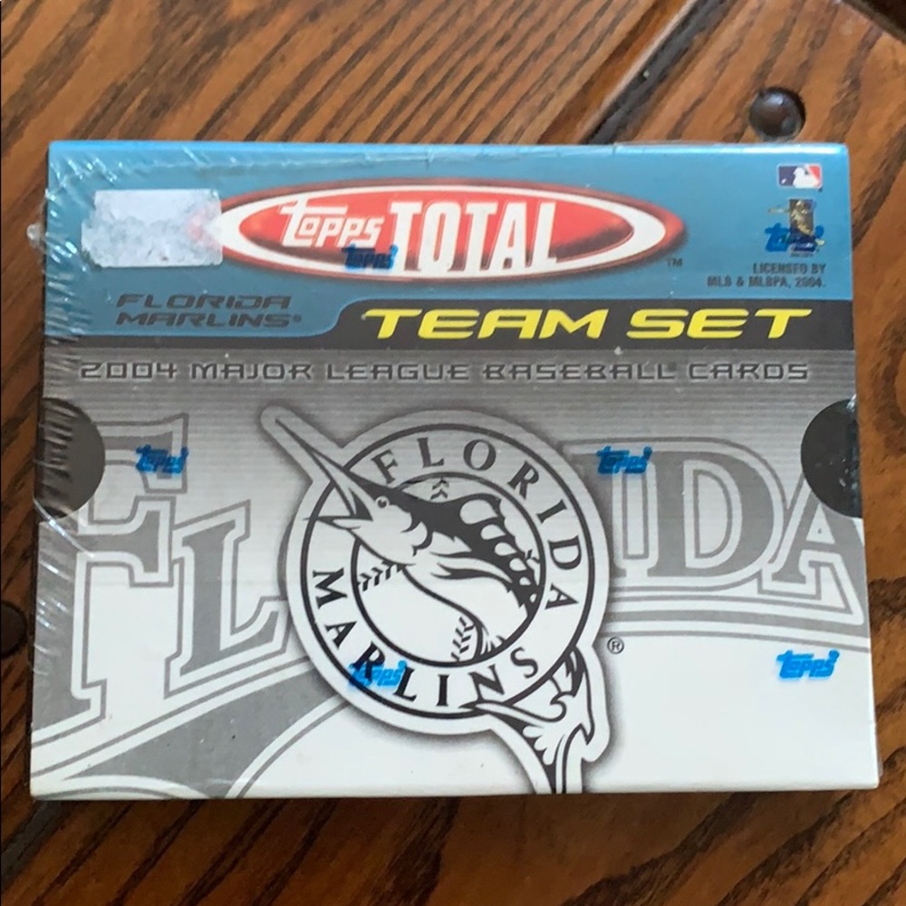 Florida Marlins team card set